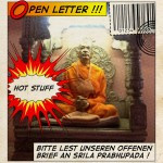 Offener Brief an Srila Prabhupada Offener Brief an Srila Prabhupada
