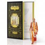 Indiens Premier Modi blättert in weltgrößter Bhagavad-gita Indiens Premier Modi blättert in weltgrößter Bhagavad-gita